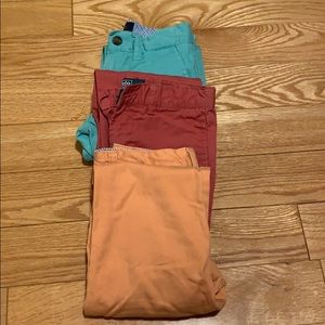 Boys size 5 pants set of three (used)